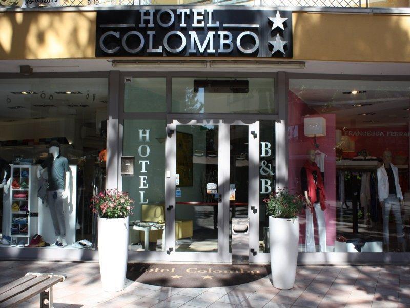 Hotel Colombo Riccione Eksteriør bilde